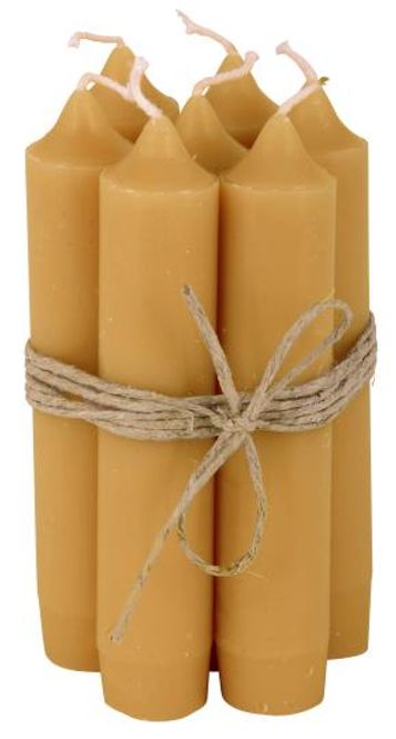 Hovedbilde Stearinlys Mustard 