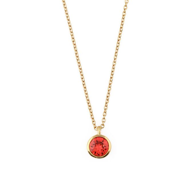 Hovedbilde Orelia Ditsy Swarovski Padparadschka