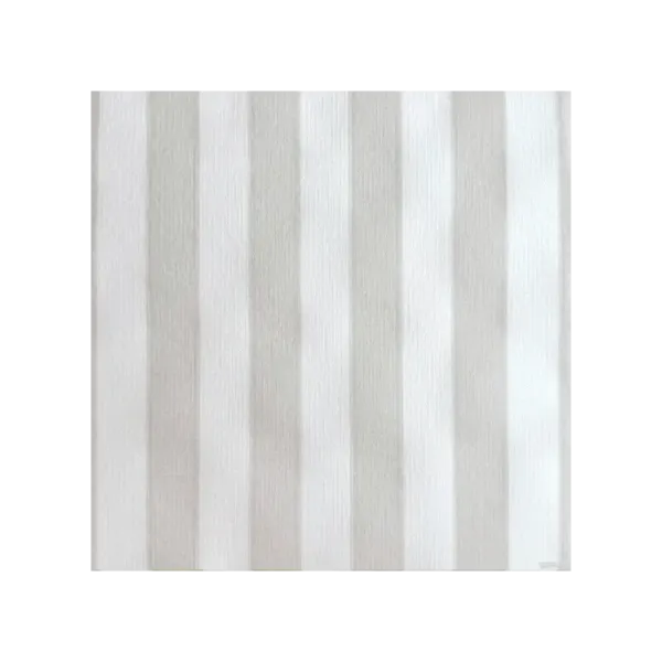 FRANCOISE PAVIOT | SERVIETTER STRIPETE GR&Aring;/BRUN 