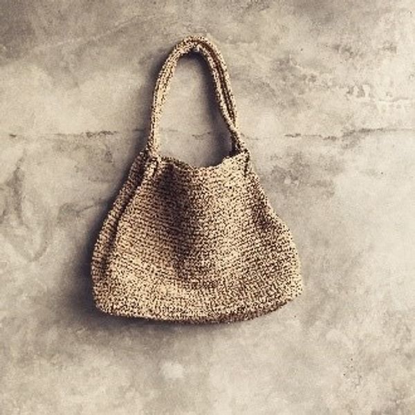 DUA | WAKATOBI RAFFIA TOTE BAG 