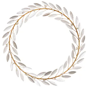 Hovedbilde BUNGALOW | OLIVE LEAF WREATH SILVER 